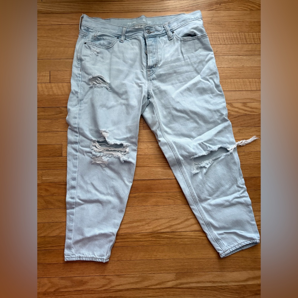 Old navy slouchy jeans